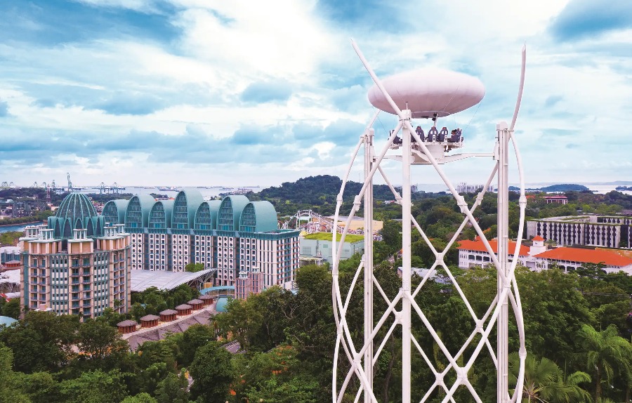 SkyHelix at Sentosa