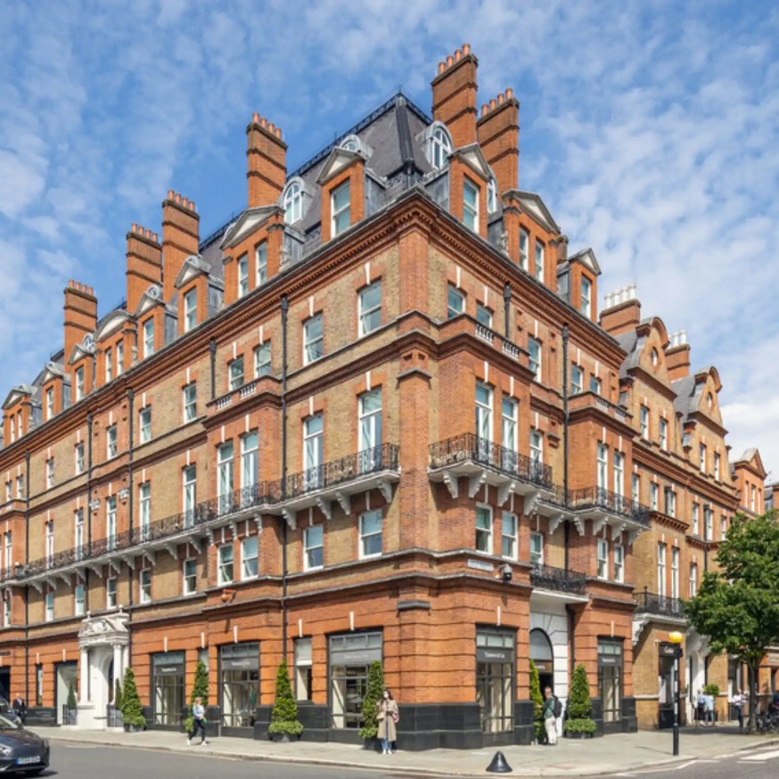 Classic old-school buildings at Sloane Square.