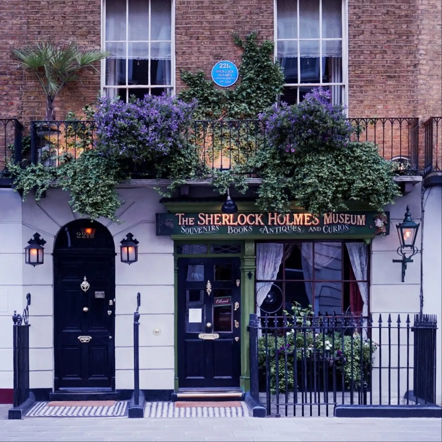 The Sherlock Holmes Museum, West London.